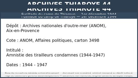 Original Document numérique not accessible